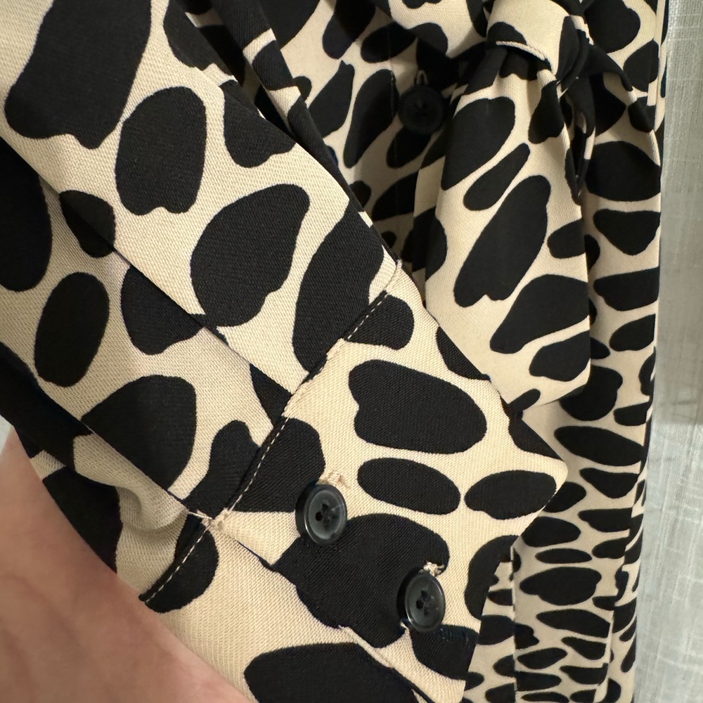 Cheetah print dress